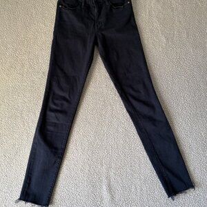 Le Skinny High Rise Black Denim Jeans